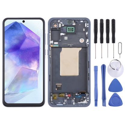 For Samsung Galaxy A55 SM-A556B TFT LCD Screen Digitizer Full Assembly with Frame, Not Supporting Fingerprint Identification - LCD Screen by PMC Jewellery | Online Shopping South Africa | PMC Jewellery | Buy Now Pay Later Mobicred