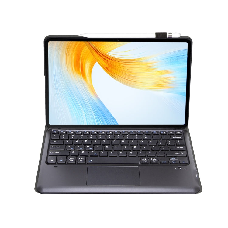 For Honor MagicPad 13 AH16-A TPU Ultra-thin Detachable Bluetooth Keyboard Tablet Leather Case with Touchpad(Black) - Huawei Keyboard by PMC TechLife | Online Shopping South Africa | PMC TechLife