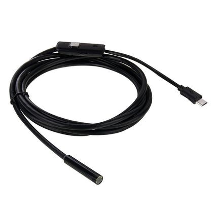 AN97 Waterproof Micro USB Endoscope Hard Tube Inspection Camera for Parts of OTG Function Android Mobile Phone, with 6 LEDs, Lens Diameter:8mm(Length: 1.5m) -  by PMC Jewellery | Online Shopping South Africa | PMC Jewellery | Buy Now Pay Later Mobicred