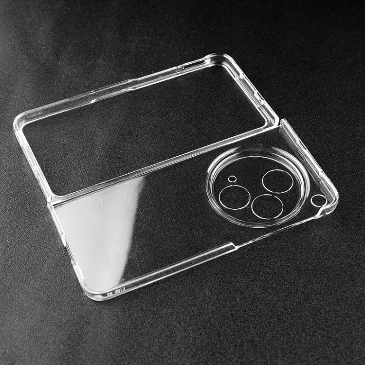 For OPPO Find N3 / OnePlus Open PC Transparent Shockproof Protective Phone Case - OPPO Cases by PMC TechLife | Online Shopping South Africa | PMC TechLife | Buy Now Pay Later Mobicred