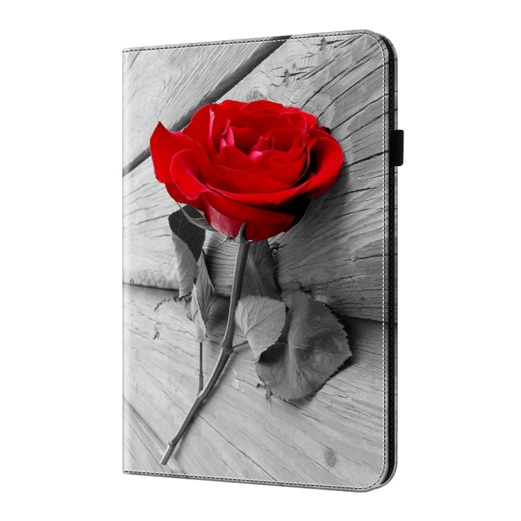 For Samsung Galaxy Tab S9 Ultra Crystal Texture Painted Leather Tablet Case(Rose) - free shipping - PMC Jewellery - Order now!