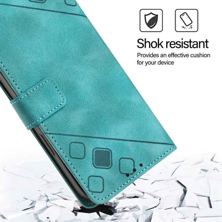 For Huawei Pura 70 Pro Skin Feel Embossed Leather Phone Case(Green) - Huawei Cases by PMC Jewellery | Online Shopping South Africa | PMC Jewellery | Buy Now Pay Later Mobicred