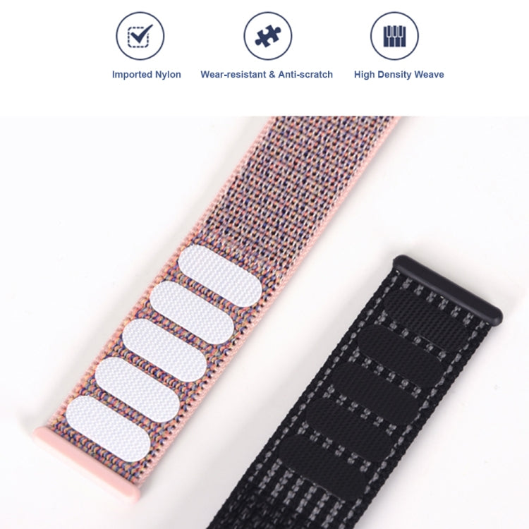 For Xiaomi Smart Band 9 Pro / 8 Pro Nylon Loop Watch Band(Blue Sea) - Watch Bands by PMc TechLife | Online Shopping South Africa | PMc TechLife | Buy Now Pay Later Mobicred