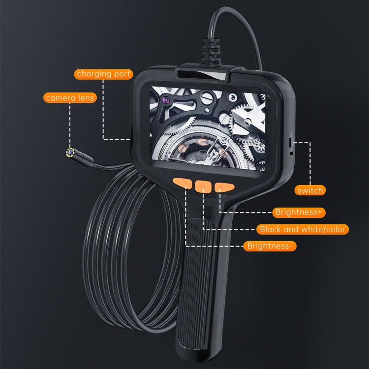 P200 5.5mm Front Lenses Integrated Industrial Pipeline Endoscope with 4.3 inch Screen, Spec:15m Tube -  by PMC Jewellery | Online Shopping South Africa | PMC Jewellery | Buy Now Pay Later Mobicred