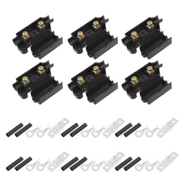 6 in 1 For Dual Battery Systems ANS Car Fuse Holder Fuse Box Kit, Current:40A - free shipping - PMC TechLife - Order now!