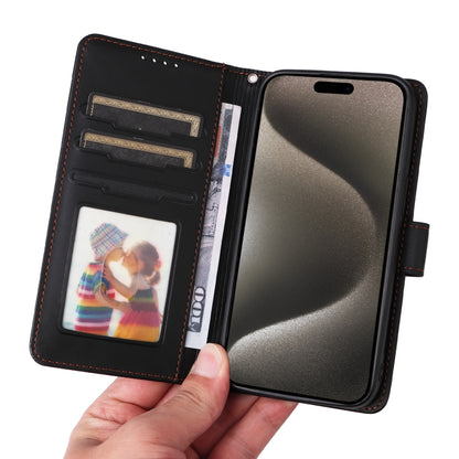 For iPhone 15 Pro Max BETOPNICE BN-005 2 in 1 Detachable Imitate Genuine Leather Phone Case(Black) - iPhone 15 Pro Max Cases by BETOPNICE | Online Shopping South Africa | PMC Jewellery | Buy Now Pay Later Mobicred