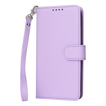 For iPhone 16 BETOPNICE BN-005 2 in 1 Detachable Imitate Genuine Leather Phone Case(Light Purple) - iPhone 16 Cases by BETOPNICE | Online Shopping South Africa | PMC Jewellery | Buy Now Pay Later Mobicred