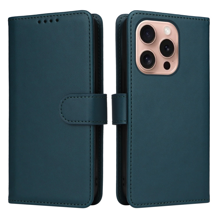 For iPhone 16 Pro Max BETOPNICE BN-005 2 in 1 Detachable Imitate Genuine Leather Phone Case(Blue) - iPhone 16 Pro Max Cases by BETOPNICE | Online Shopping South Africa | PMC Jewellery | Buy Now Pay Later Mobicred