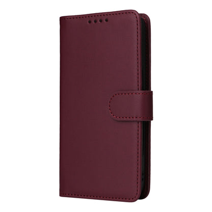 For Samsung Galaxy S24+ 5G BETOPNICE BN-005 2 in 1 Detachable Imitate Genuine Leather Phone Case(Wine Red) - Galaxy S24+ 5G Cases by BETOPNICE | Online Shopping South Africa | PMC Jewellery | Buy Now Pay Later Mobicred