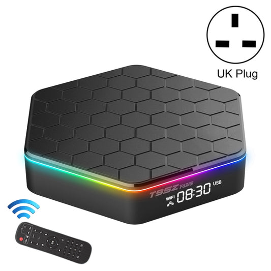 T95Z Plus 8K WiFi6 Android 12.0 Smart TV Box with Remote Control, 4GB+64GB, Allwinner H618 Quad-Core(UK Plug) - Others by PMC Jewellery | Online Shopping South Africa | PMC Jewellery