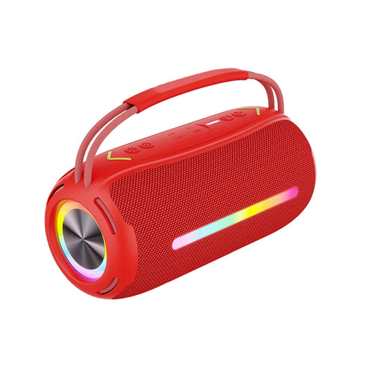 T&G X360 20W RGB Colorful Bluetooth Speaker Portable Outdoor 3D Stereo Speaker(Red) - Desktop Speaker by T&G | Online Shopping South Africa | PMC Jewellery | Buy Now Pay Later Mobicred