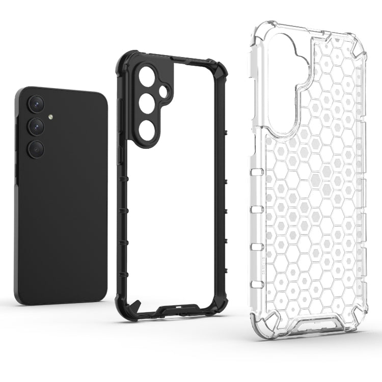 For Samsung Galaxy A35 5G Shockproof Honeycomb PC + TPU Protective Phone Case(Blue) - Galaxy Phone Cases by PMC TechLife | Online Shopping South Africa | PMC TechLife
