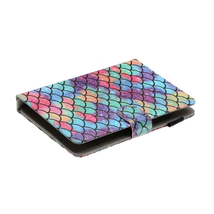 For 10 inch Universal Tablet PC Colored Drawing Pattern Horizontal Flip PU Leather Case with Holder & Card Slot(Diamond) - free shipping - PMC TechLife - Order now!