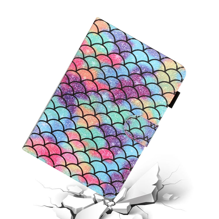 For 10 inch Universal Tablet PC Colored Drawing Pattern Horizontal Flip PU Leather Case with Holder & Card Slot(Diamond) - free shipping - PMC TechLife - Order now!