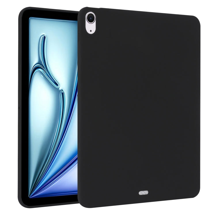 For iPad Air 11 2024 / 2025 Oil Spray Skin-friendly TPU Tablet Case(Black) - iPad Air 11 2025 / 2024 Cases by PMC Jewellery | Online Shopping South Africa | PMC Jewellery | Buy Now Pay Later Mobicred