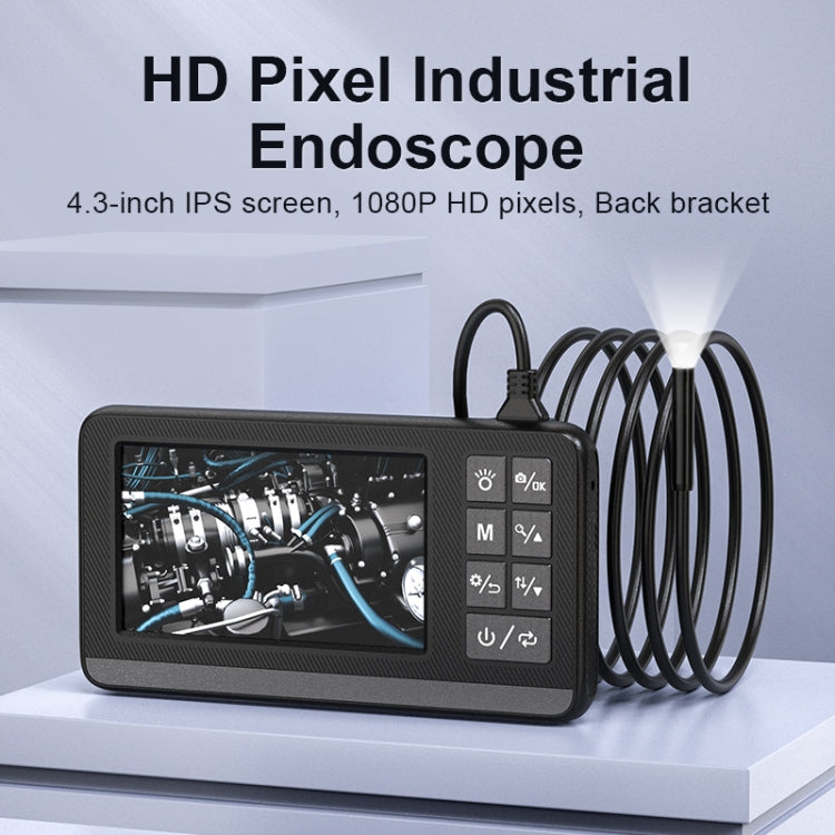 P005 8mm Single Lenses Industrial Pipeline Endoscope with 4.3 inch HD Screen, Spec:5m Tube -  by PMC Jewellery | Online Shopping South Africa | PMC Jewellery | Buy Now Pay Later Mobicred