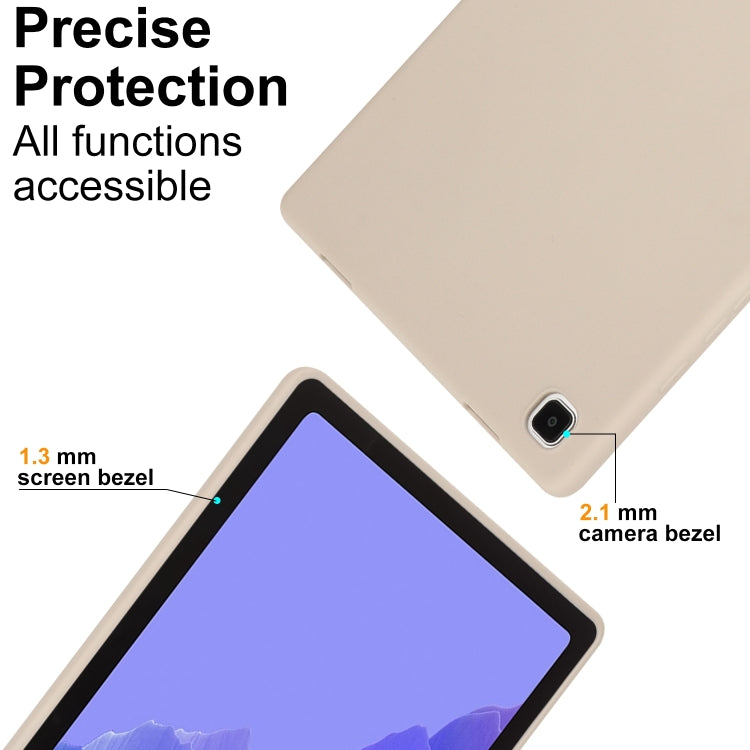 For Samsung Galaxy Tab S9 Oil Spray Skin-friendly TPU Tablet Case(Milk White) - Galaxy Tab S9 Cases by PMC Jewellery | Online Shopping South Africa | PMC Jewellery | Buy Now Pay Later Mobicred