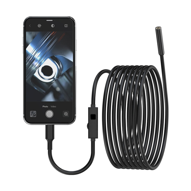 YP105 8mm Lenses 2MP HD Industry Endoscope Support Mobile Phone Direct Connection, Length:1m -  by PMC Jewellery | Online Shopping South Africa | PMC Jewellery | Buy Now Pay Later Mobicred