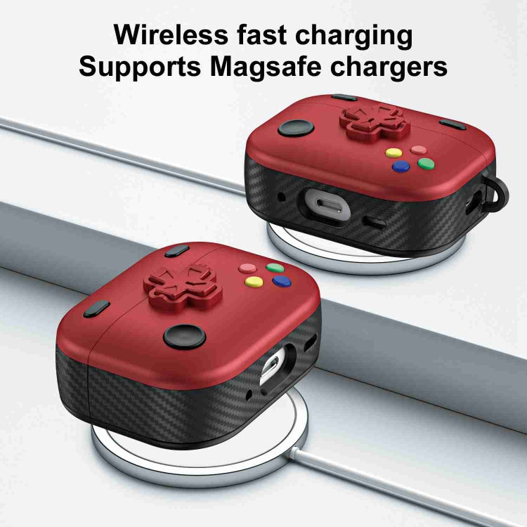 For AirPods 3 Game Console Shape Wireless Earphones Protective Case(Black) - For AirPods 3 by PMC Jewellery | Online Shopping South Africa | PMC Jewellery | Buy Now Pay Later Mobicred