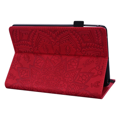 For Samsung Galaxy Tab S9 Ultra Calf Texture Embossed Leather Tablet Case(Red) - Galaxy Tab S9 Ultra Cases by PMC Jewellery | Online Shopping South Africa | PMC Jewellery | Buy Now Pay Later Mobicred