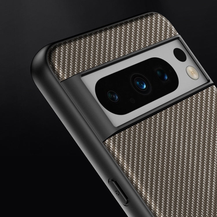 For Google Pixel 9 Ultra-thin Carbon Fiber Texture Printing Phone Case(Black Red) - Google Cases by PMC TechLife | Online Shopping South Africa | PMC TechLife | Buy Now Pay Later Mobicred
