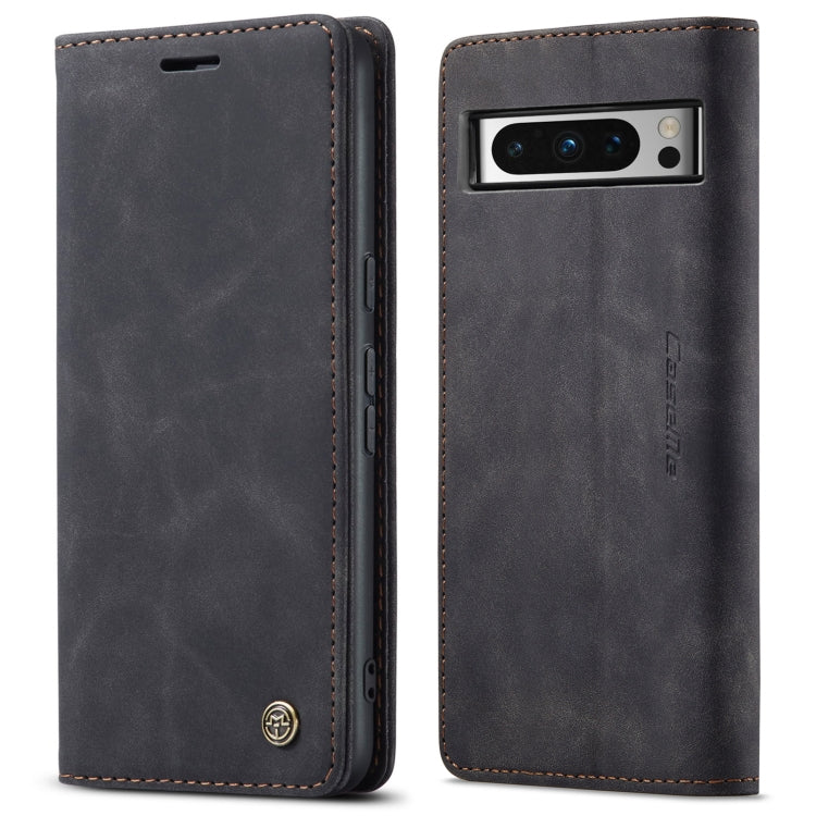 For Google Pixel 8 Pro CaseMe 013 Multifunctional Horizontal Flip Leather Phone Case(Black) - Google Cases by CaseMe | Online Shopping South Africa | PMC Jewellery | Buy Now Pay Later Mobicred