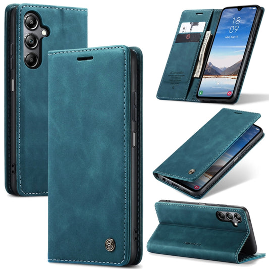 For Samsung Galaxy A05s CaseMe 013 Multifunctional Horizontal Flip Leather Phone Case(Blue) - Galaxy Phone Cases by CaseMe | Online Shopping South Africa | PMC Jewellery | Buy Now Pay Later Mobicred