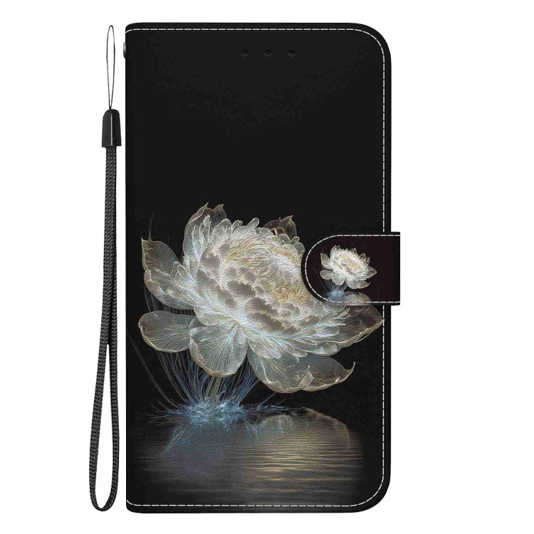 For Xiaomi Poco X4 Pro 5G Crystal Texture Colored Drawing Leather Phone Case(Crystal Peony) - free shipping - PMC TechLife - Order now!