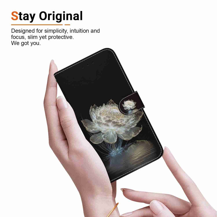 For Xiaomi Poco X4 Pro 5G Crystal Texture Colored Drawing Leather Phone Case(Crystal Peony) - free shipping - PMC TechLife - Order now!