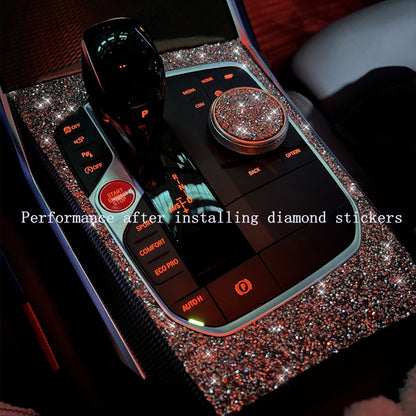 For Nissan 350Z 2003-2009 6pcs Car Door Outer Handle Diamond Decorative Sticker, Right Drive - Car Interior Mouldings by PMC Jewellery | Online Shopping South Africa | PMC Jewellery | Buy Now Pay Later Mobicred