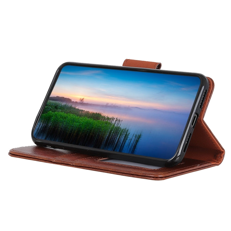 For Google Pixel 9 Pro Nappa Texture Horizontal Flip Leather Phone Case(Brown) - Google Cases by PMC TechLife | Online Shopping South Africa | PMC TechLife | Buy Now Pay Later Mobicred