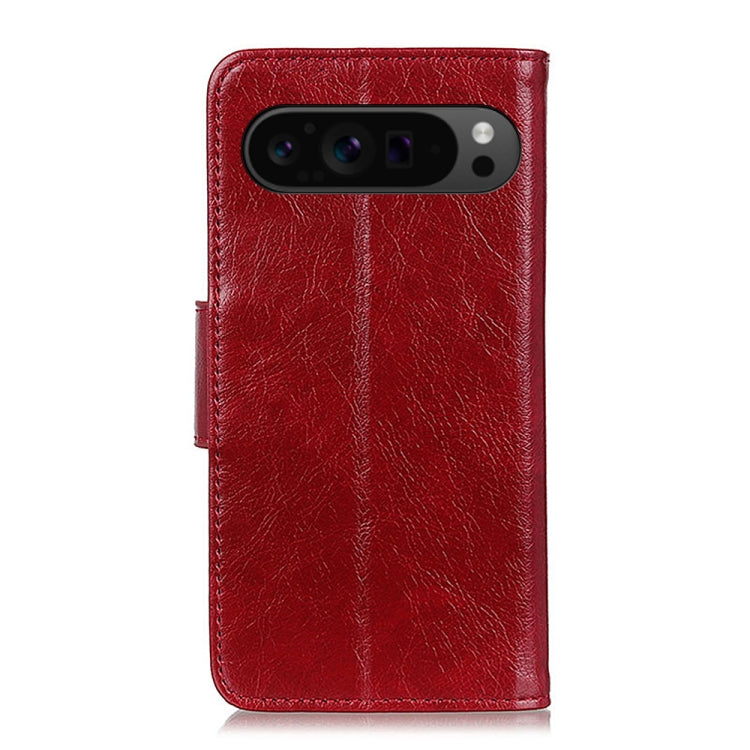 For Google Pixel 9 Pro Nappa Texture Horizontal Flip Leather Phone Case(Red) - Google Cases by PMC Jewellery | Online Shopping South Africa | PMC Jewellery | Buy Now Pay Later Mobicred