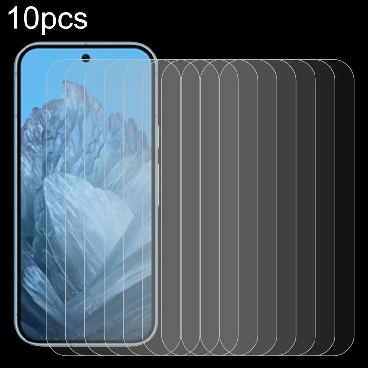 For Google Pixel 9 10pcs 0.26mm 9H 2.5D Tempered Glass Film - Google Tempered Glass by PMC Jewellery | Online Shopping South Africa | PMC Jewellery | Buy Now Pay Later Mobicred