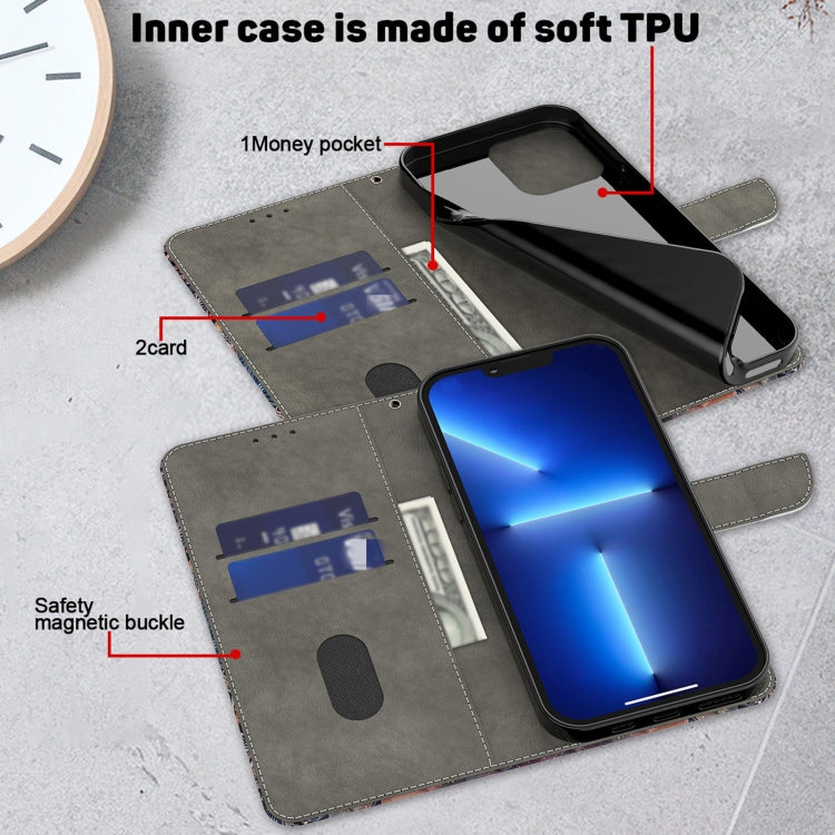 For Motorola Moto G Play 2024 Crystal 3D Shockproof Protective Leather Phone Case(Reflection Dutterfly) - Motorola Cases by PMC TechLife | Online Shopping South Africa | PMC TechLife | Buy Now Pay Later Mobicred