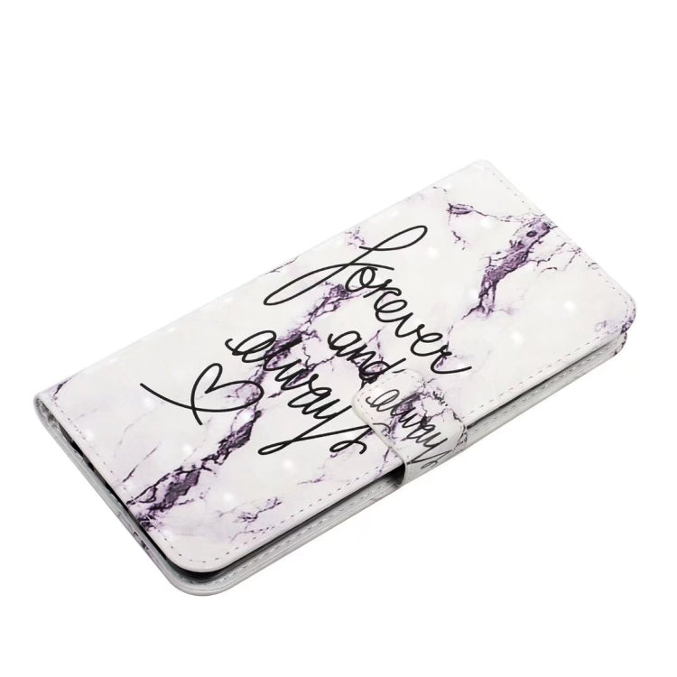 For iPhone 16 Oil Embossed 3D Drawing Leather Phone Case(Words Marble) - iPhone 16 Cases by PMC TechLife | Online Shopping South Africa | PMC TechLife | Buy Now Pay Later Mobicred