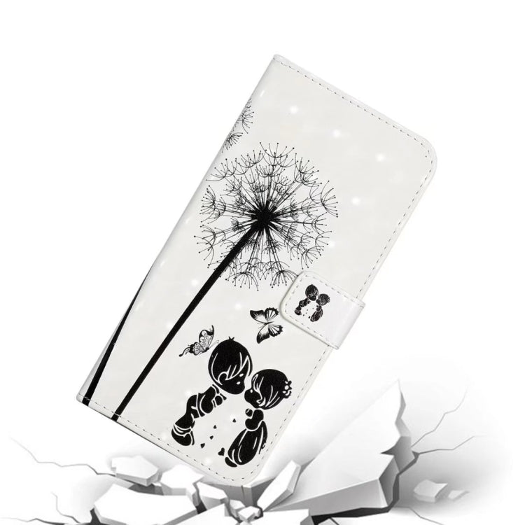For iPhone 16 Plus Oil Embossed 3D Drawing Leather Phone Case(Couple Dandelion) - free shipping - PMC TechLife - Order now!