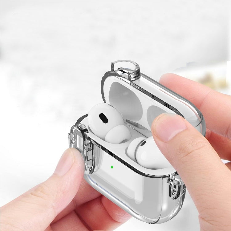 For AirPods Pro 2 Ice Crystals Shockproof Earphone Protective Case(Blue) - For AirPods Pro 2 by PMC Jewellery | Online Shopping South Africa | PMC Jewellery | Buy Now Pay Later Mobicred