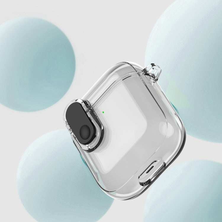 For AirPods 1 / 2 Ice Crystals Shockproof Earphone Protective Case(Black) - For AirPods 1/2 by PMC Jewellery | Online Shopping South Africa | PMC Jewellery | Buy Now Pay Later Mobicred