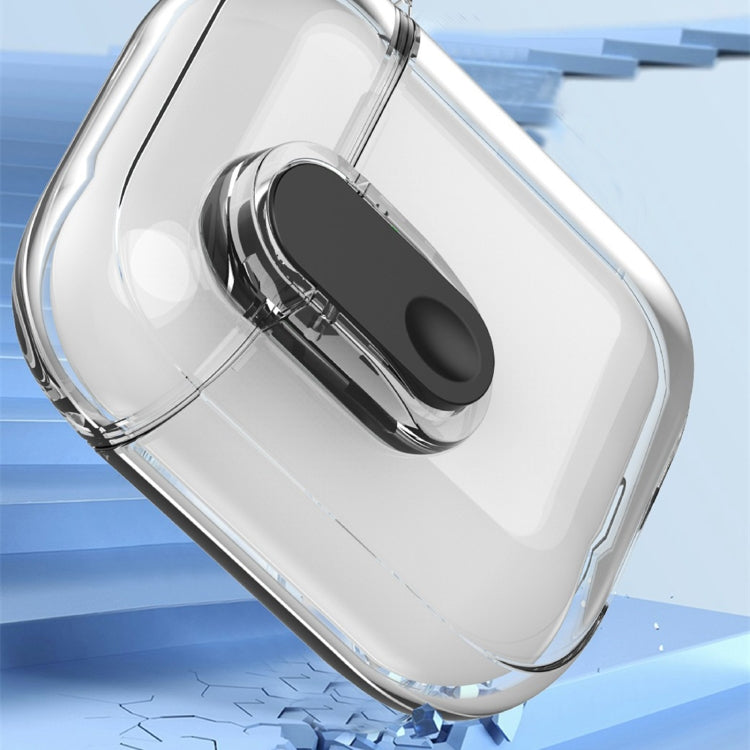 For AirPods 1 / 2 Ice Crystals Shockproof Earphone Protective Case(Black) - For AirPods 1/2 by PMC Jewellery | Online Shopping South Africa | PMC Jewellery | Buy Now Pay Later Mobicred