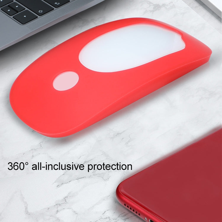 For Apple Magic Mouse 1 / 2 Mouse Silicone Protective Case(Deep Space Gray) - Protective Bags by PMC Jewellery | Online Shopping South Africa | PMC Jewellery | Buy Now Pay Later Mobicred