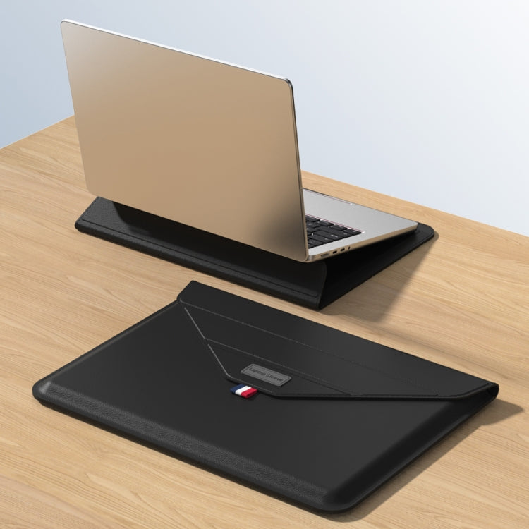 For 13/14 inch Envelope Holder Laptop Sleeve Bag(Black) - 14.1 inch by PMC TechLife | Online Shopping South Africa | PMC TechLife | Buy Now Pay Later Mobicred