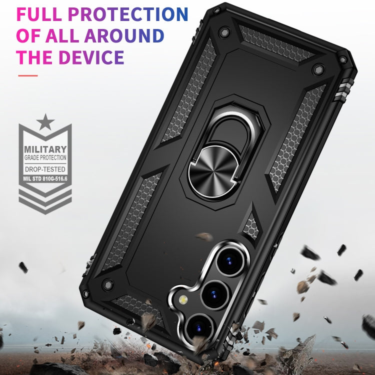 For Samsung Galaxy S24+ 5G Shockproof TPU + PC Phone Case(Black) - Galaxy S24+ 5G Cases by PMC TechLife | Online Shopping South Africa | PMC TechLife