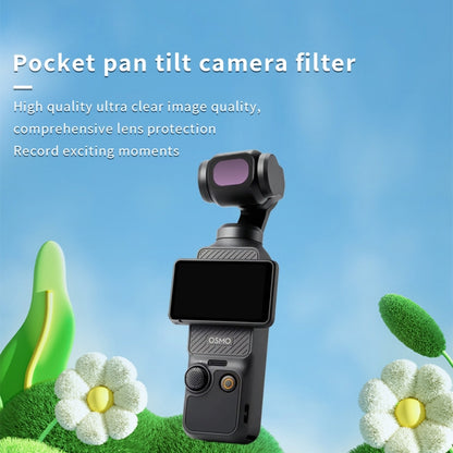 For DJI OSMO Pocket 3 JSR CB Series Camera Lens Filter, Filter:8 in 1 CPL ND NIGHT - Lens Accessories by JSR | Online Shopping South Africa | PMC Jewellery | Buy Now Pay Later Mobicred