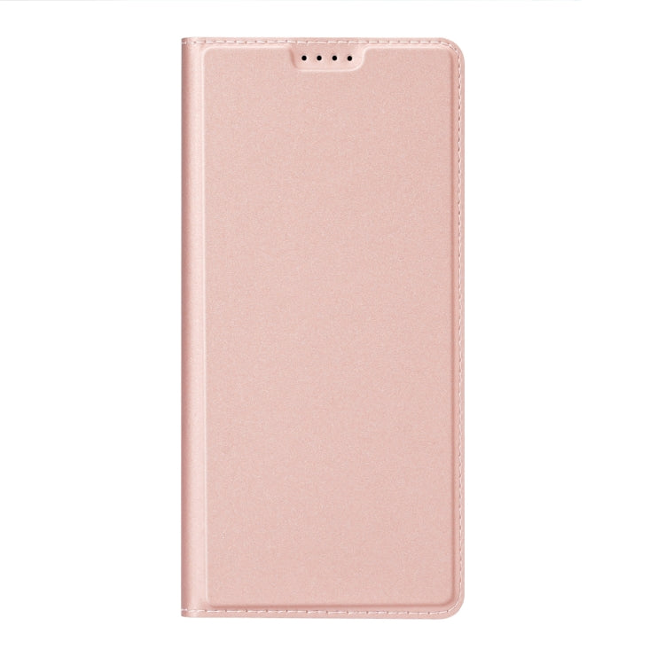 For Samsung Galaxy A55 5G DUX DUCIS Skin Pro Series Flip Leather Phone Case(Pink) - Galaxy Phone Cases by DUX DUCIS | Online Shopping South Africa | PMC Jewellery | Buy Now Pay Later Mobicred