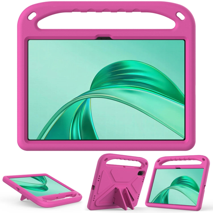 For Honor Pad X8a Handle Portable EVA Shockproof Tablet Case(Rose Red) - Honor by PMC TechLife | Online Shopping South Africa | PMC TechLife | Buy Now Pay Later Mobicred
