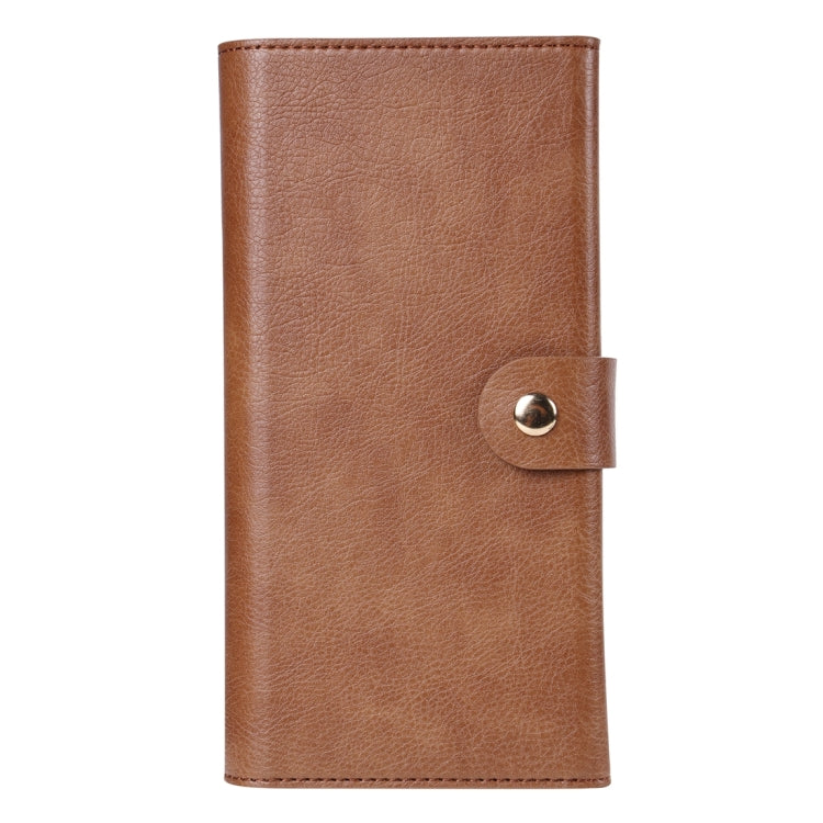 For iPhone 13 ViLi GV Series MagSafe Magnetic Zipper Leather Phone Case(Brown) - free shipping - PMC Jewellery - Order now!