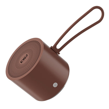 EWA A127 Outdoor IPX5 Waterproof Portable Mini TWS Wireless Bluetooth Speaker(Brown) - Waterproof Speaker by EWA | Online Shopping South Africa | PMC Jewellery | Buy Now Pay Later Mobicred