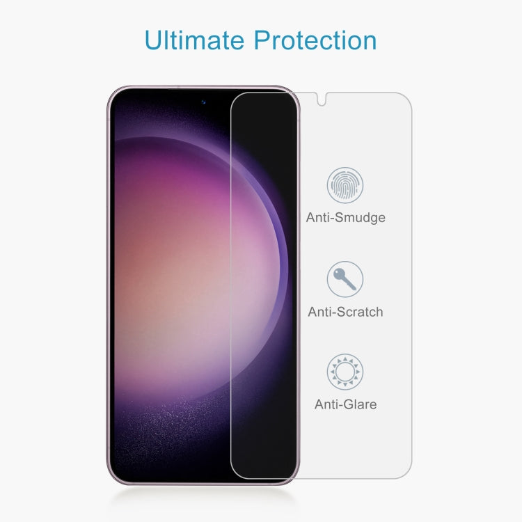 For Samsung Galaxy S24 5G 0.18mm 9H 2.5D Tempered Glass Film, Support Fingerprint Unlocking - Galaxy S24 5G Tempered Glass by DIYLooks | Online Shopping South Africa | PMC Jewellery | Buy Now Pay Later Mobicred