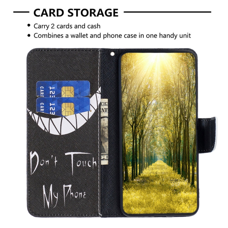 For Tecno Spark 20 Pro Colored Drawing Pattern Leather Phone Case(Smirk) - Tecno Cases by PMC TechLife | Online Shopping South Africa | PMC TechLife | Buy Now Pay Later Mobicred