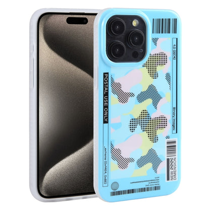 For iPhone 15 Pro Max Mutural Billboard Series Phone Case(Sky Blue) - iPhone 15 Pro Max Cases by Mutural | Online Shopping South Africa | PMC Jewellery | Buy Now Pay Later Mobicred